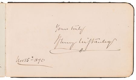 Lot #316 William T. Sherman, Wade Hampton, and Edwin Booth Signed Autograph Album - Image 5
