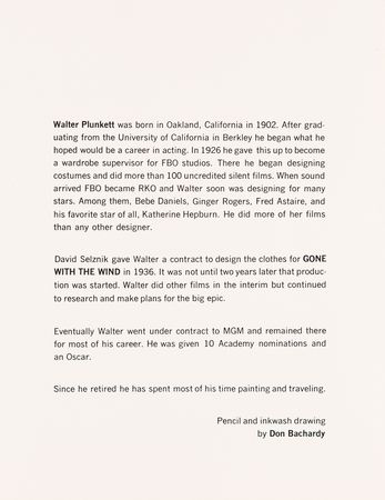 Lot #663 Gone with the Wind: Walter Plunkett Signed Limited Edition Costume Design Portfolio (Ltd. Ed. #324/1000) - Image 10