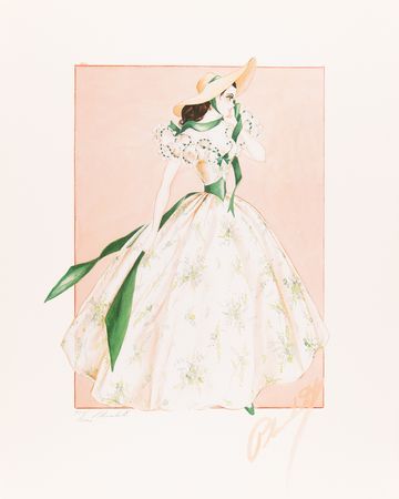 Lot #663 Gone with the Wind: Walter Plunkett Signed Limited Edition Costume Design Portfolio (Ltd. Ed. #324/1000) - Image 7