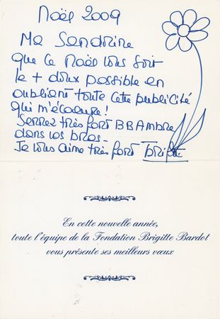 Lot #642 Brigitte Bardot Autograph Letter Signed with Sketch - Image 1