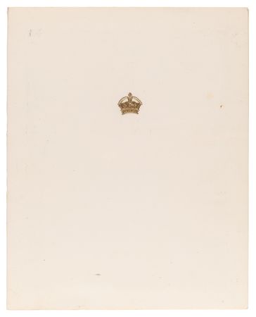 Lot #217 Elizabeth, Queen Mother Signed Christmas Card (1972) - Image 2