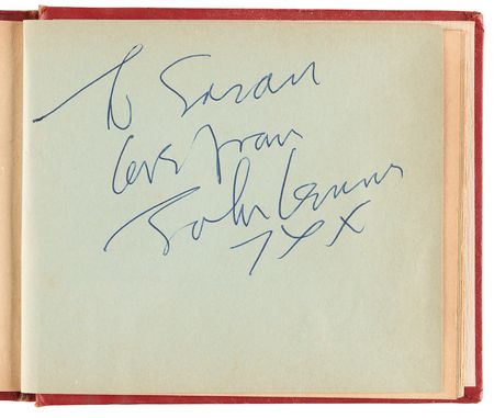 Lot #460 Beatles Signatures: McCartney, Lennon, and Starr - Image 2