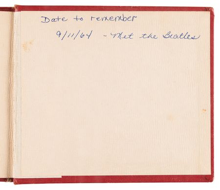 Lot #460 Beatles Signatures: McCartney, Lennon, and Starr - Image 5