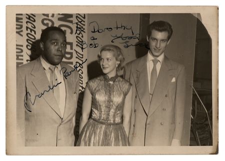 Lot #458 Charlie Parker Signed Photograph - Image 1