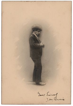 Lot #427 James M. Barrie Signed Photograph