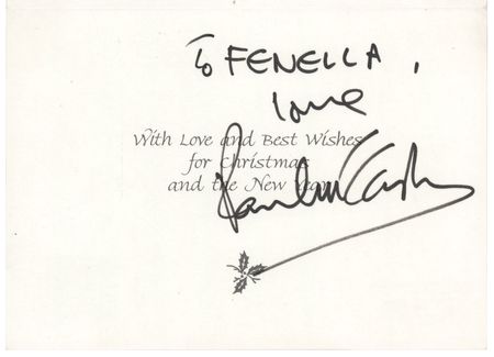 Lot #464 Beatles: Paul McCartney Signed Christmas Card - Image 1