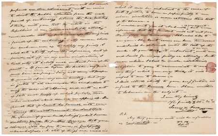 Lot #96 James K. Polk Autograph Letter Signed, Responding to Attacks in the Press - Image 2