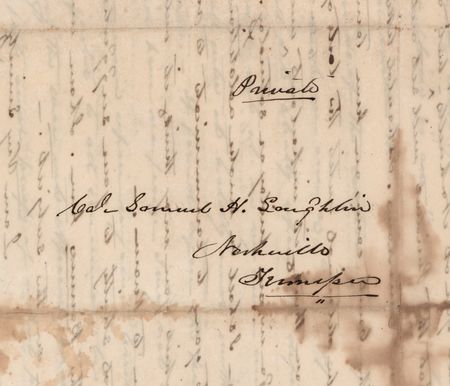 Lot #96 James K. Polk Autograph Letter Signed, Responding to Attacks in the Press - Image 3