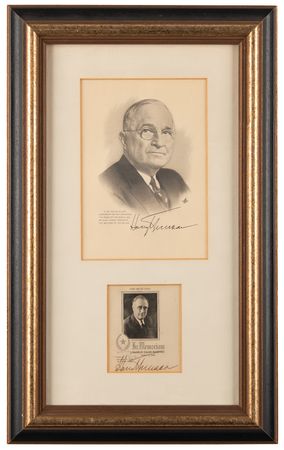 Lot #108 Harry S. Truman Signature - Image 1