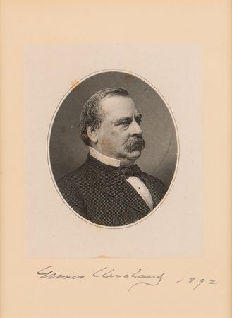 Lot #44 Grover Cleveland Signature - Image 2