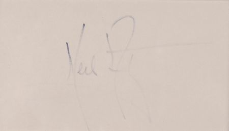 Lot #365 Neil Armstrong (2) Signed Items - Image 2