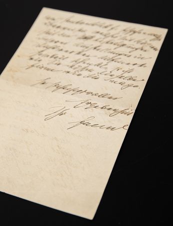 Lot #178 Sigmund Freud Autograph Letter Signed: 