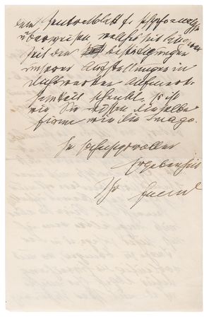 Lot #178 Sigmund Freud Autograph Letter Signed: 