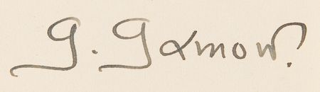 Lot #151 George Gamow Autograph Letter Signed: 