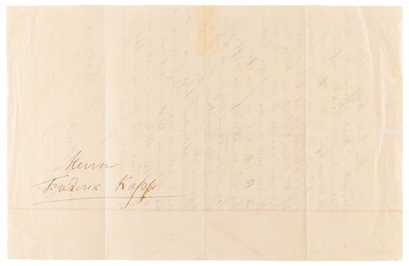 Lot #130 Mikhail Bakunin Autograph Letter Signed, While Exiled from Russia - Image 3