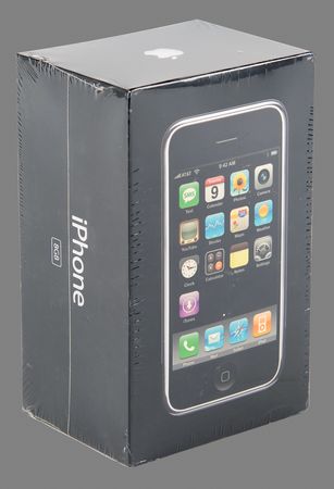 Lot #162 Apple iPhone (First Generation, Sealed 8GB) - Image 1