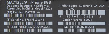 Lot #162 Apple iPhone (First Generation, Sealed 8GB) - Image 4