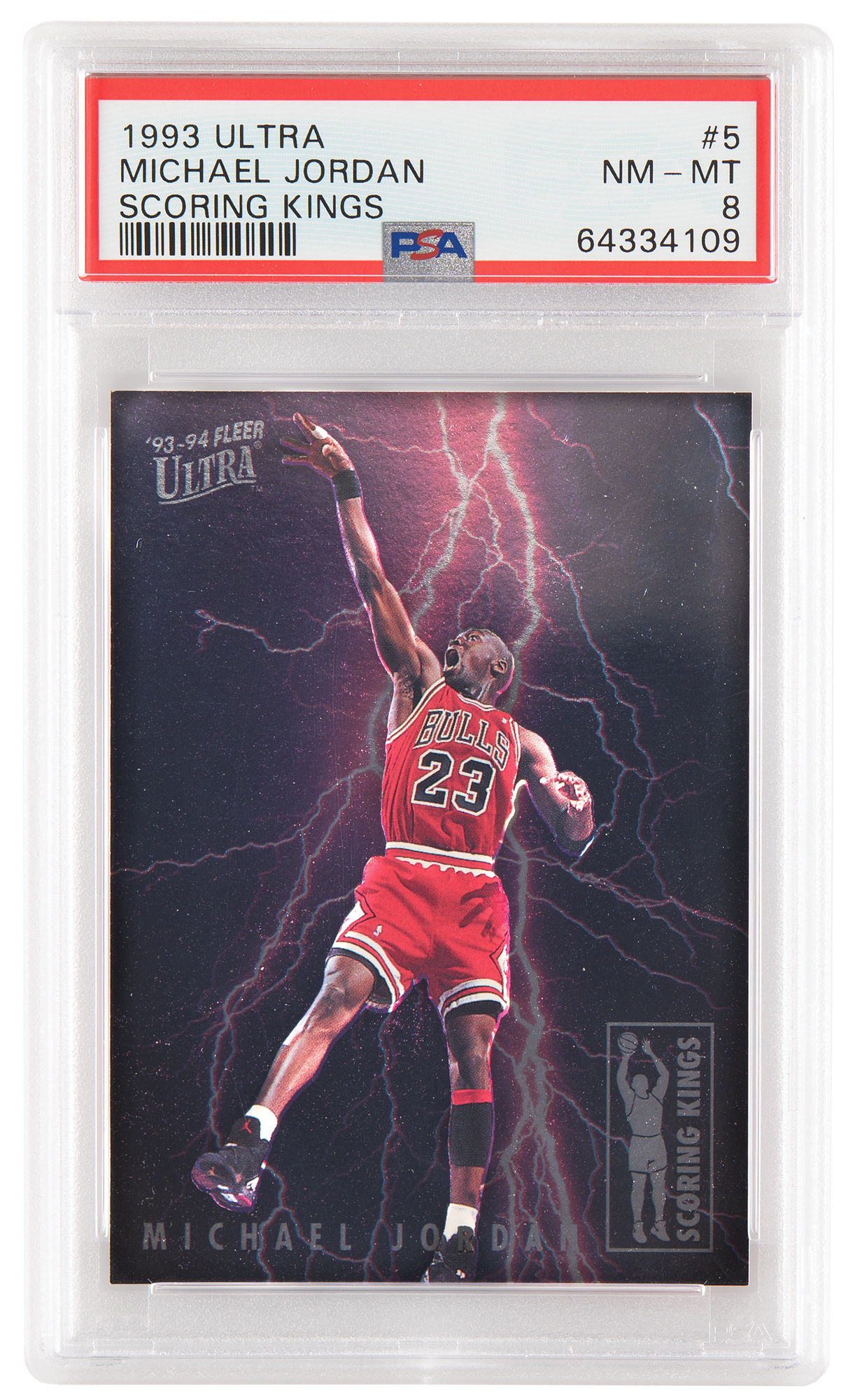 1993 Fleer Ultra Scoring Kings #5 Michael Jordan PSA NM-MT