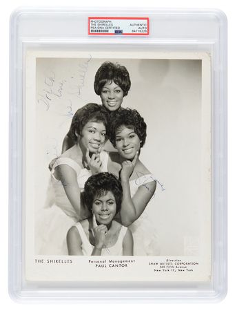 Lot #1200 The Shirelles Signed Photograph