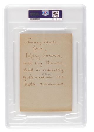 Lot #1054 Winston Churchill Signed Photograph - PSA MINT 9 - Image 2