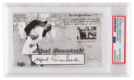 Lot #1290 Alfred Eisenstadt Signature - Image 1