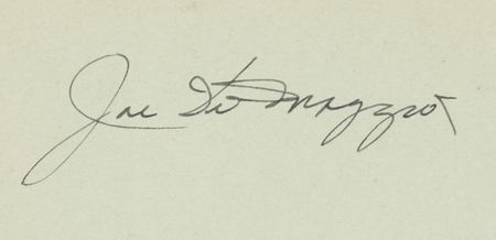 Lot #1233 Lou Gehrig and Joe DiMaggio Signatures - PSA MINT 9 - Image 3