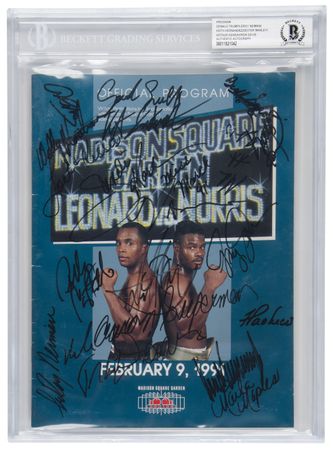 Lot #1046 Donald Trump and LeRoy Neiman Signed