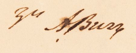 Lot #1082 Aaron Burr Autograph Letter Signed - Image 2