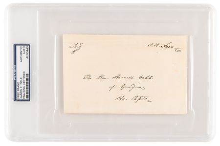Lot #1037 James K. Polk Hand-Addressed Free Frank