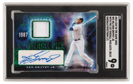 Lot #1268 2022 Leaf In The Game Used Emerald Ken