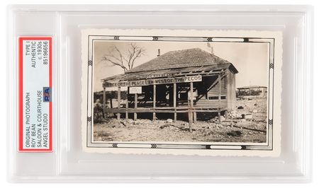 Lot #1076 Judge Roy Bean Saloon and Court House