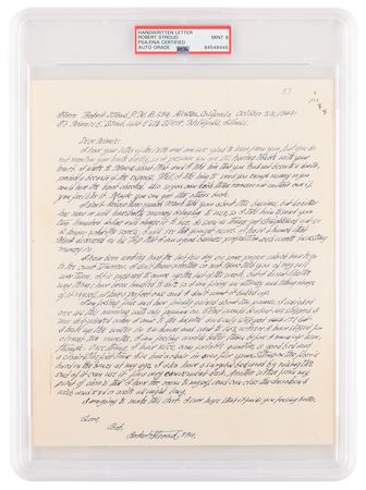 Lot #1107 Robert Stroud Autograph Letter Signed -