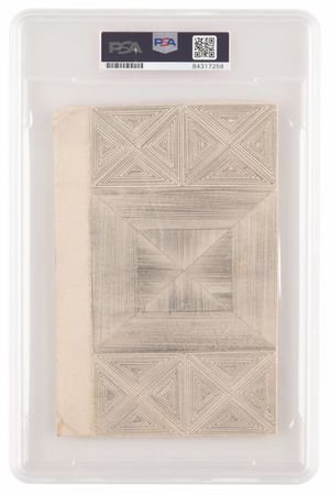 Lot #1075 Jack Ruby Signed Jailhouse Drawing - PSA MINT 9 - Image 2