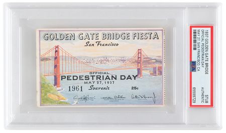 Lot #1296 Golden Gate Bridge Opening