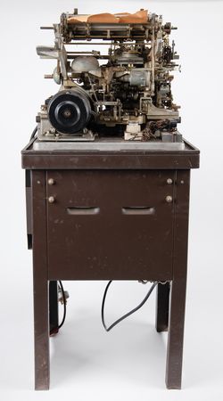 Lot #4026 World War II Teletype Archive with Model 15 Printer, Covering FDR's Death, Japan's Surrender, and the Atomic Bomb - Image 6