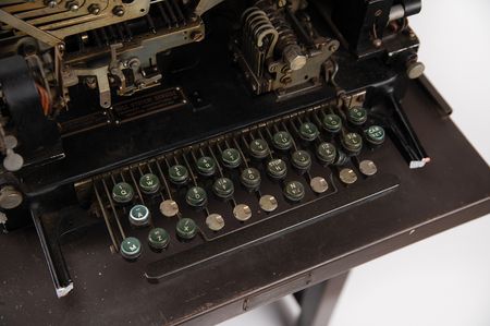 Lot #4026 World War II Teletype Archive with Model 15 Printer, Covering FDR's Death, Japan's Surrender, and the Atomic Bomb - Image 9