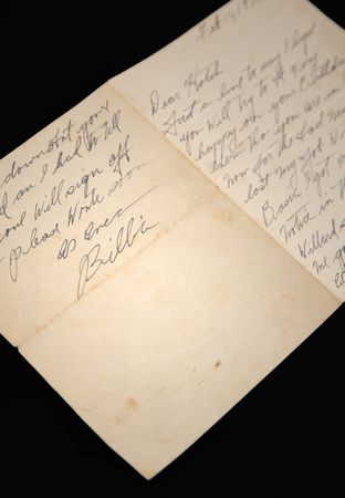 Lot #4039 Billie Holiday Autograph Letter Signed on Being Fired from Count Basie's Band: 