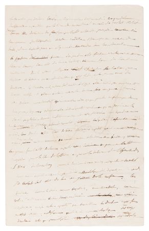 Lot #4019 Napoleon Lengthy Handwritten Manuscript on the French Directory, Prepared for His Memoirs - Image 3