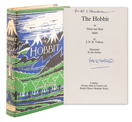 Lot #4036 J. R. R. Tolkien Signed Book - The Hobbit - Image 1