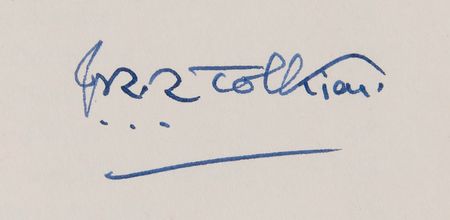 Lot #4036 J. R. R. Tolkien Signed Book - The Hobbit - Image 2