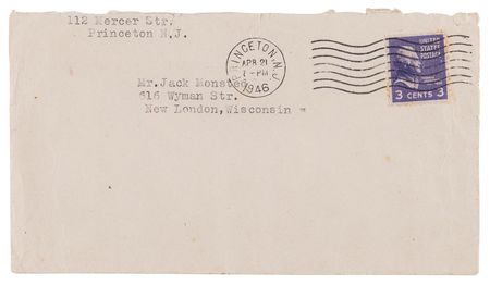 Lot #4016 Albert Einstein Rare Typed Letter Signed Writing His Famous E=Mc2 Equation - Image 3