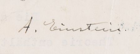 Lot #4014 Albert Einstein Typed Letter Signed, Explaining Special Relativity - Image 4
