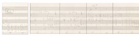Lot #4046 Star Wars: John Williams Original Handwritten Music Manuscript for the Opening 'Star Wars Main Title' Theme - Image 5