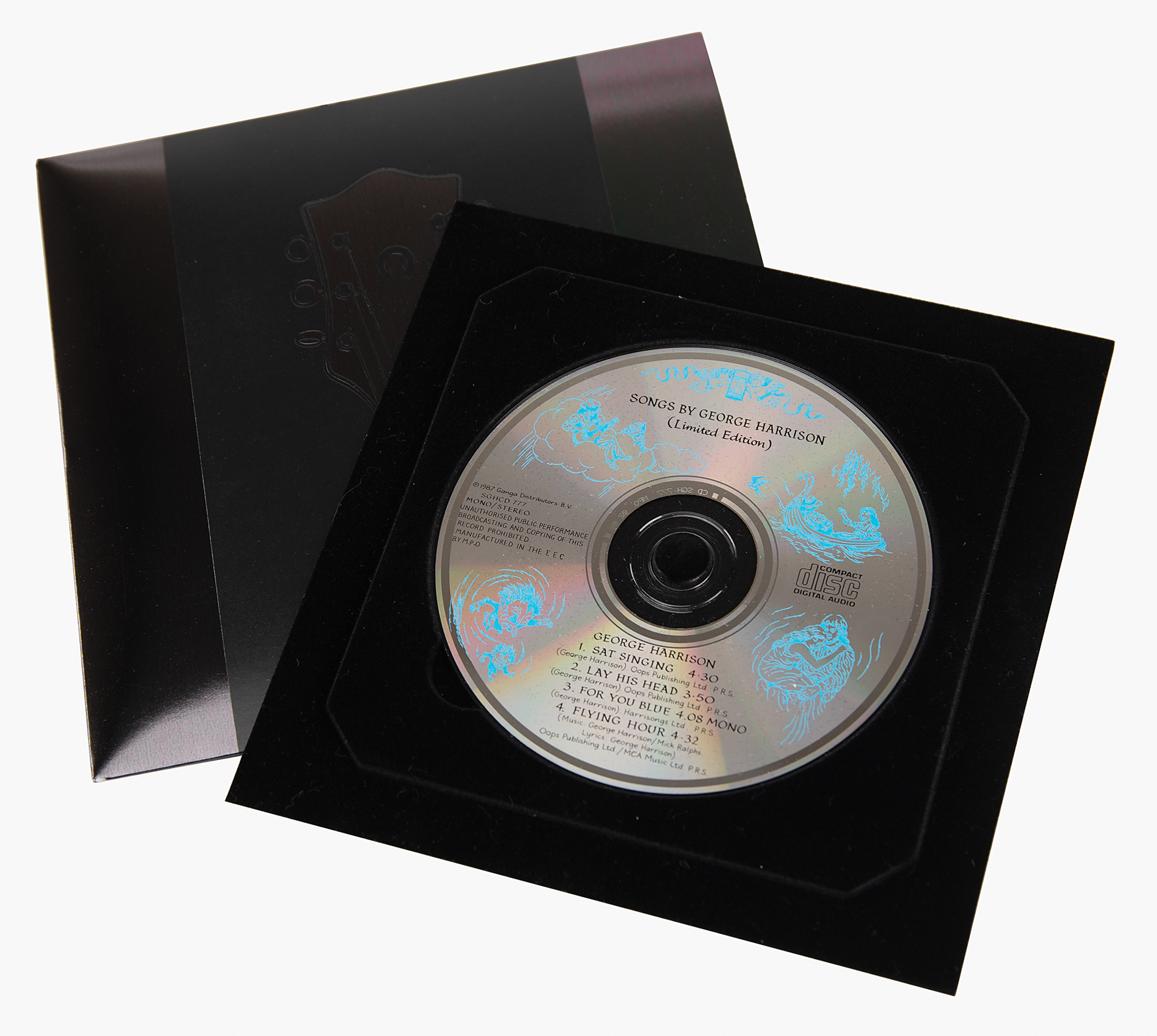 Beatles: George Harrison Signed Deluxe Genesis Book - Songs