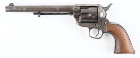Lot #261 Custer-era U.S. Cavalry Colt Single Action Army Revolver: Sought-after Custer-era U.S. Cavalry Colt Single Action Army Revolver - Image 2