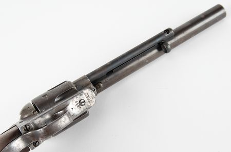 Lot #261 Custer-era U.S. Cavalry Colt Single Action Army Revolver: Sought-after Custer-era U.S. Cavalry Colt Single Action Army Revolver - Image 4