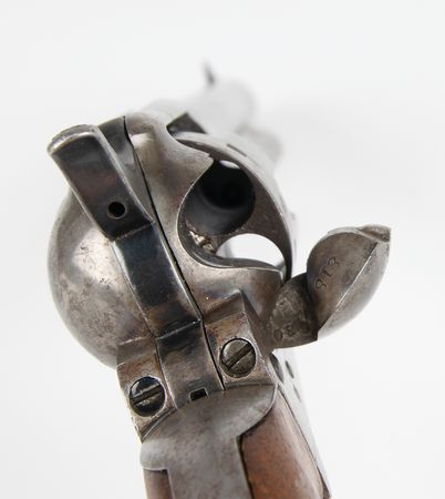 Lot #261 Custer-era U.S. Cavalry Colt Single Action Army Revolver: Sought-after Custer-era U.S. Cavalry Colt Single Action Army Revolver - Image 5