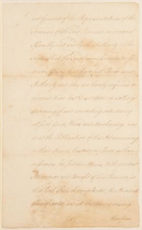Lot #117 Benjamin Franklin Document Signed (1764) - Approving Funds for the Commissioners for Indian Affairs - Image 9