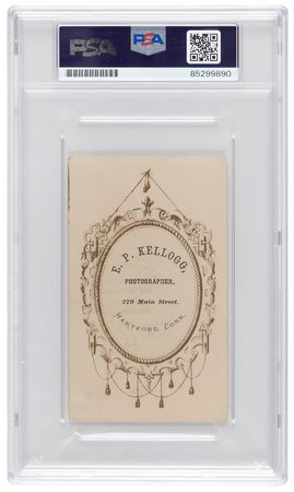 Lot #409 Samuel L. Clemens Signed Photograph - PSA NM-MT 8 - Image 2