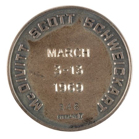 Lot #289 Apollo 9 Flown Robbins Medallion - Image 2